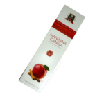 Incienso aromatico de manzana y canela para bienestar y relajacion