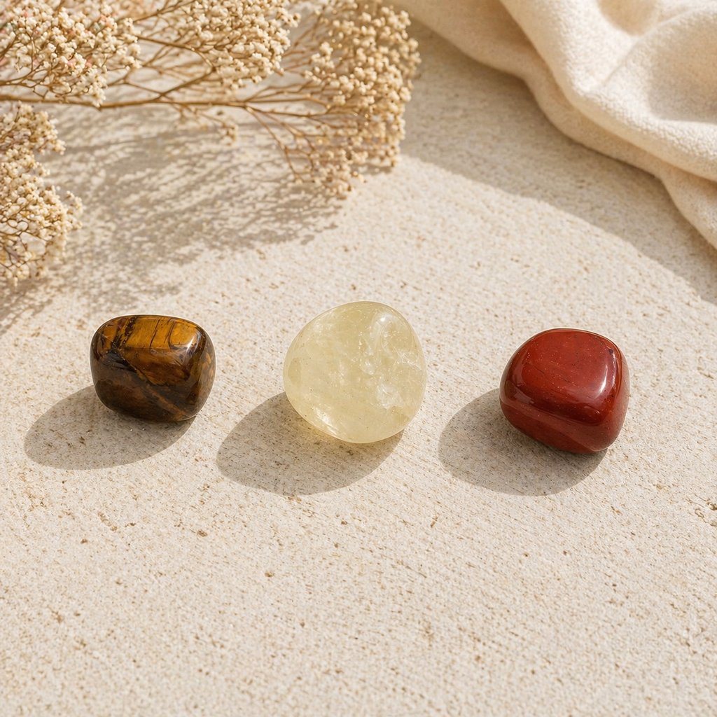 kit-minerales-activate Kit minerales Actívate con Ojo de Tigre Citrino y Jaspe Rojo