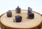 Colgante espiritual de Amatista violeta natural