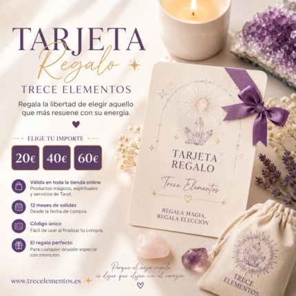 Tarjeta Regalo Trece Elementos