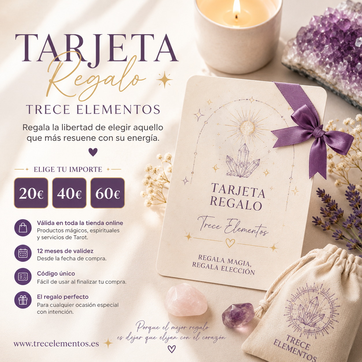 tarjeta Tarjeta Regalo Trece Elementos - Imagen 1