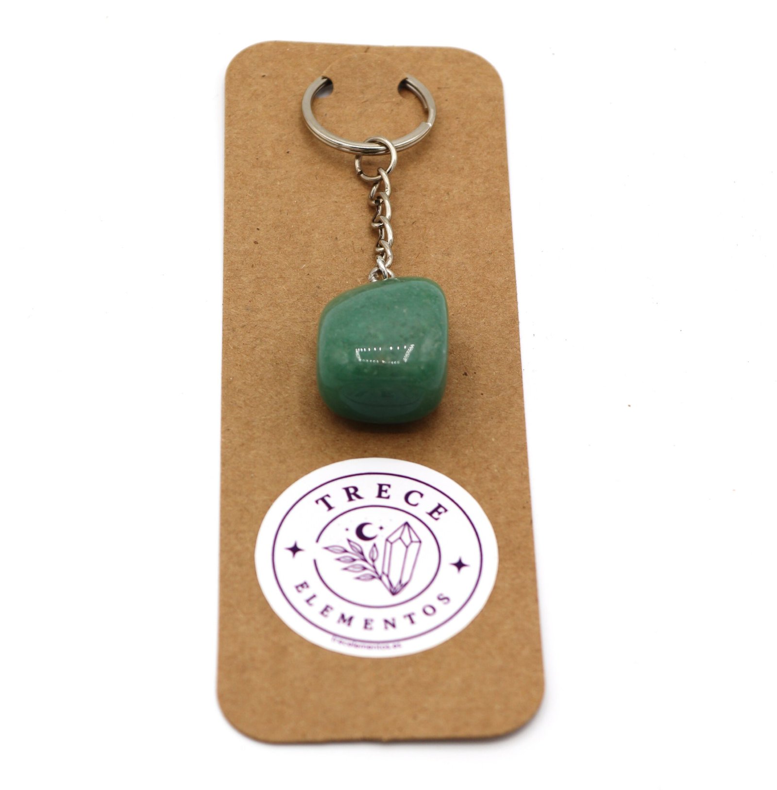 llavero-aventurina-verde Llavero aventurina verde natural para prosperidad