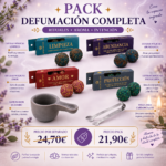 Pack Esferas de Defumación · Protección · Limpieza · Abundancia · Amor