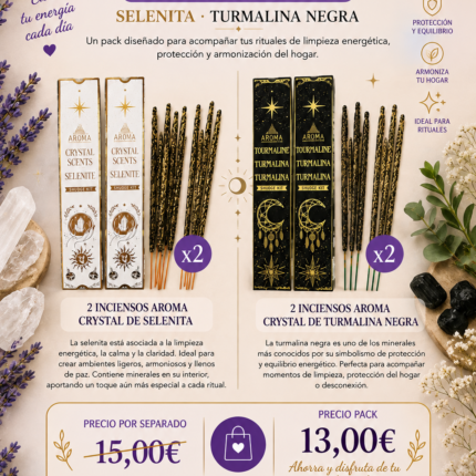 Pack Incienso Aroma Limpieza & Protección