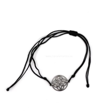 Pulsera Ajustable Flor de la Vida Acero