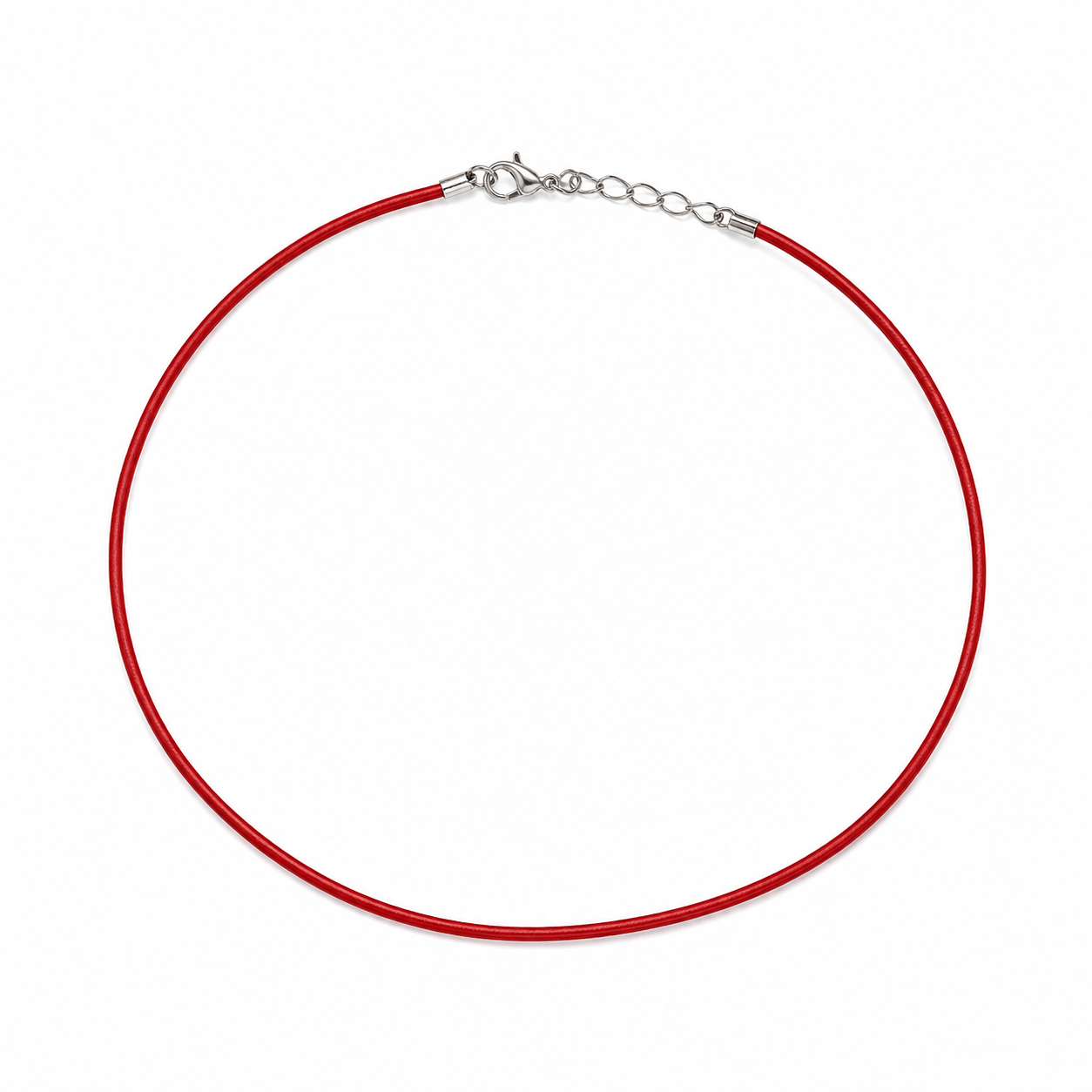 cadena cordon rojo2 Cordon de Cera Rojo ajustable