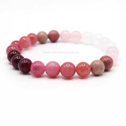 Pulsera Chakra Corazon de minerales naturales