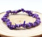 Pulsera de Charoita violeta natural