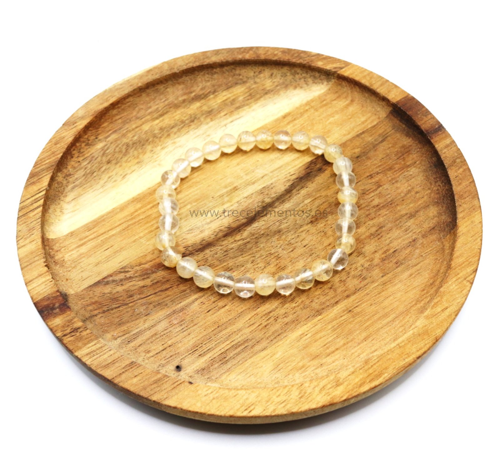 citrino Pulsera Elástica Citrino 6 mm