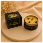 Vela mineral Pirita aroma limón Crystal Scent