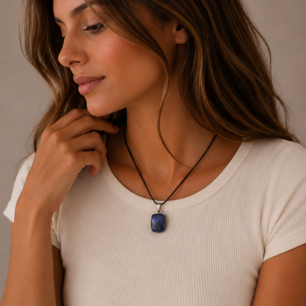 Colgante de Lapislazuli natural de 2 cm modelo
