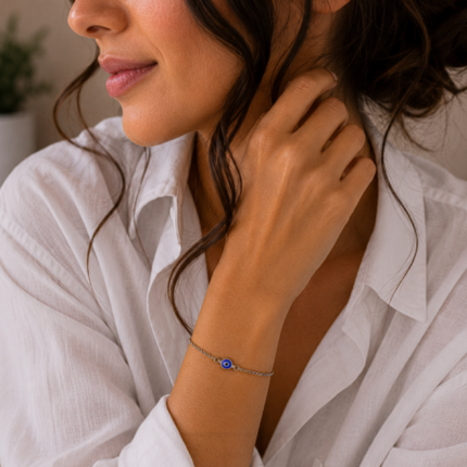 Pulsera Ojo Turco Acero