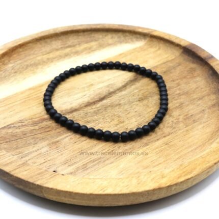 Pulsera Elastica Onix 4 mm