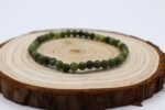 Pulsera de Jade natural con cuentas de 4mm