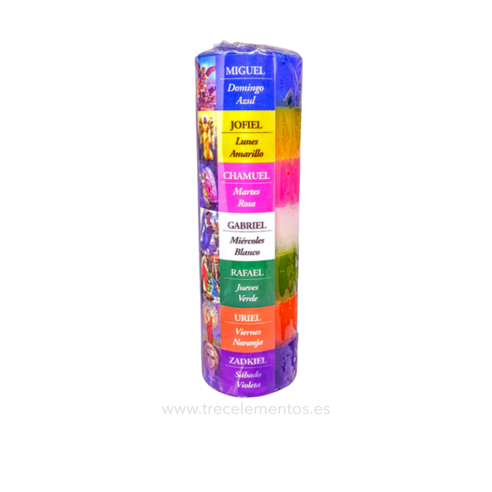 velon-7-arcangeles Velón 7 Arcángeles de colores para protección espiritual