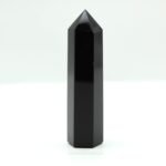Punta Pulida de Obsidiana Negra · Protección · Enraizamiento · Limpieza Energética