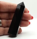 Punta Pulida de Obsidiana Negra · Protección · Enraizamiento · Limpieza Energética - Imagen 6