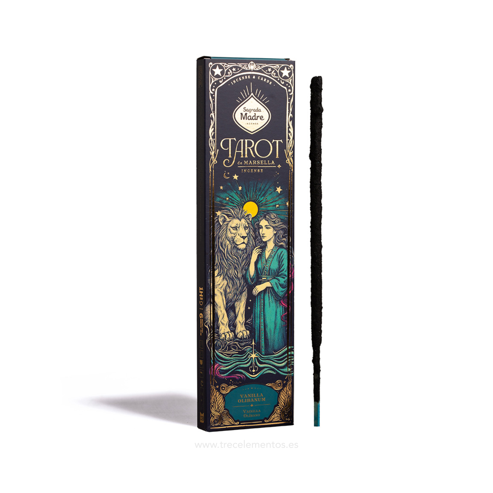 TAROT VAINILLA Y OLIBANO S.M Incienso Tarot de Marsella Vainilla Olibano Sagrada Madre