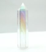 Punta Pulida de Cuarzo Aura Arcoíris · Alegría · Energía · Inspiración - Imagen 14
