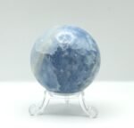 Esfera de celestita azul