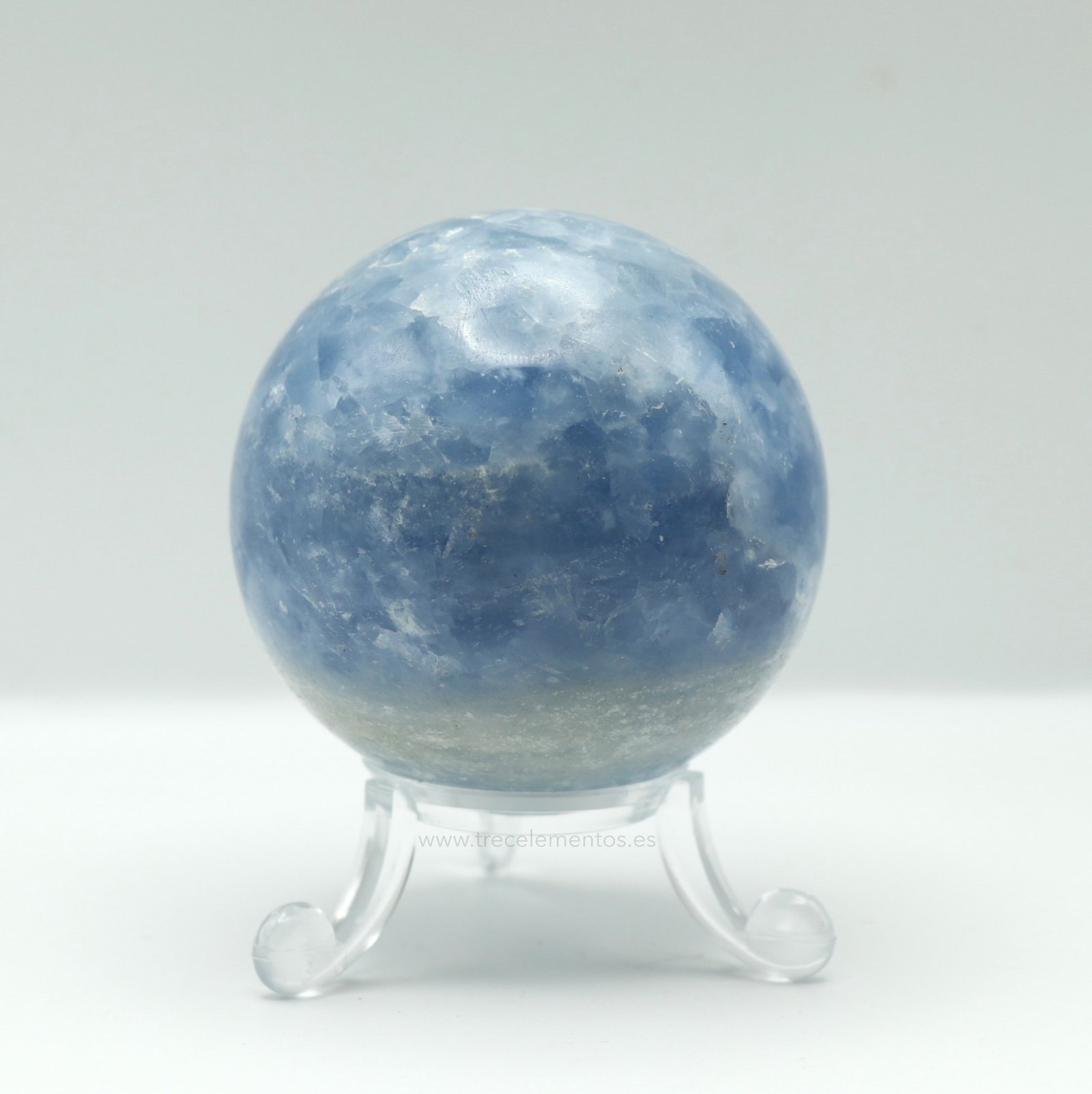 ESFERA CELESTITA 5.5-6CM_3 Celestita natural pulida en forma de esfera