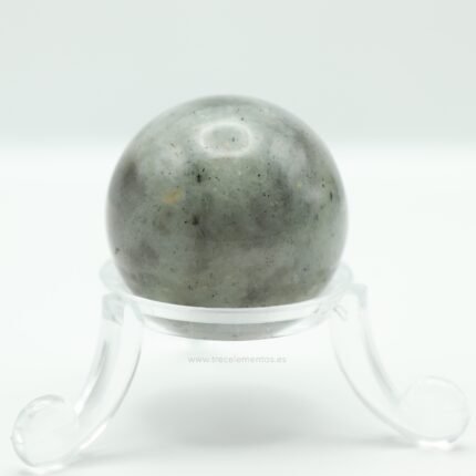 Piedra luna natural pulida en forma de esfera