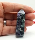 Punta de fluorita para claridad mental y concentración