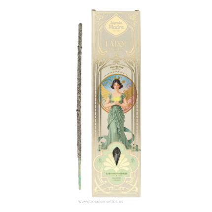 Incienso Sagrada Madre Tarot Ángeles Protector con Bayas de Geranio