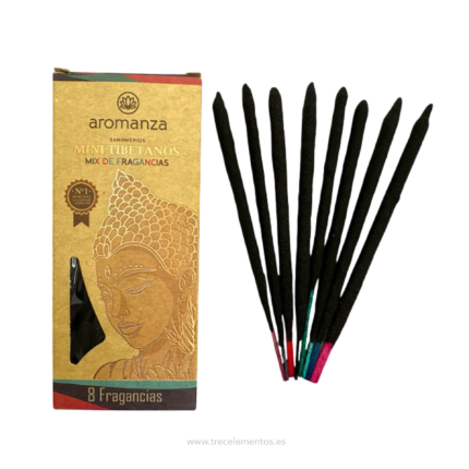 Incienso mini tibetano Aromanza mix fragancias