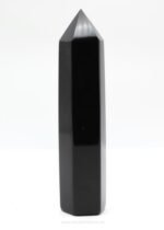 Obsidiana negra en forma de punta 7 Chakras