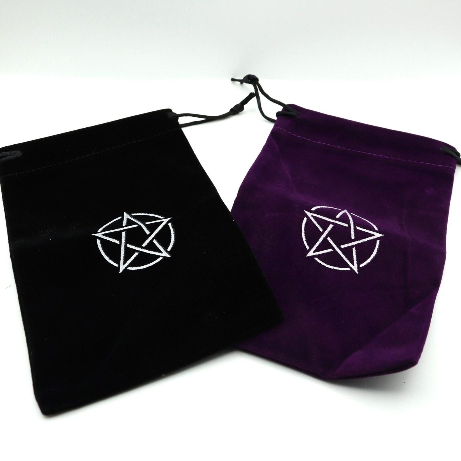 BOLSAS TAROT ESTRELLA Bolsa de terciopelo para tarot y oráculos de 11,5 × 18 cm
