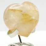 Corazón de cuarzo sanador Trece Elementos