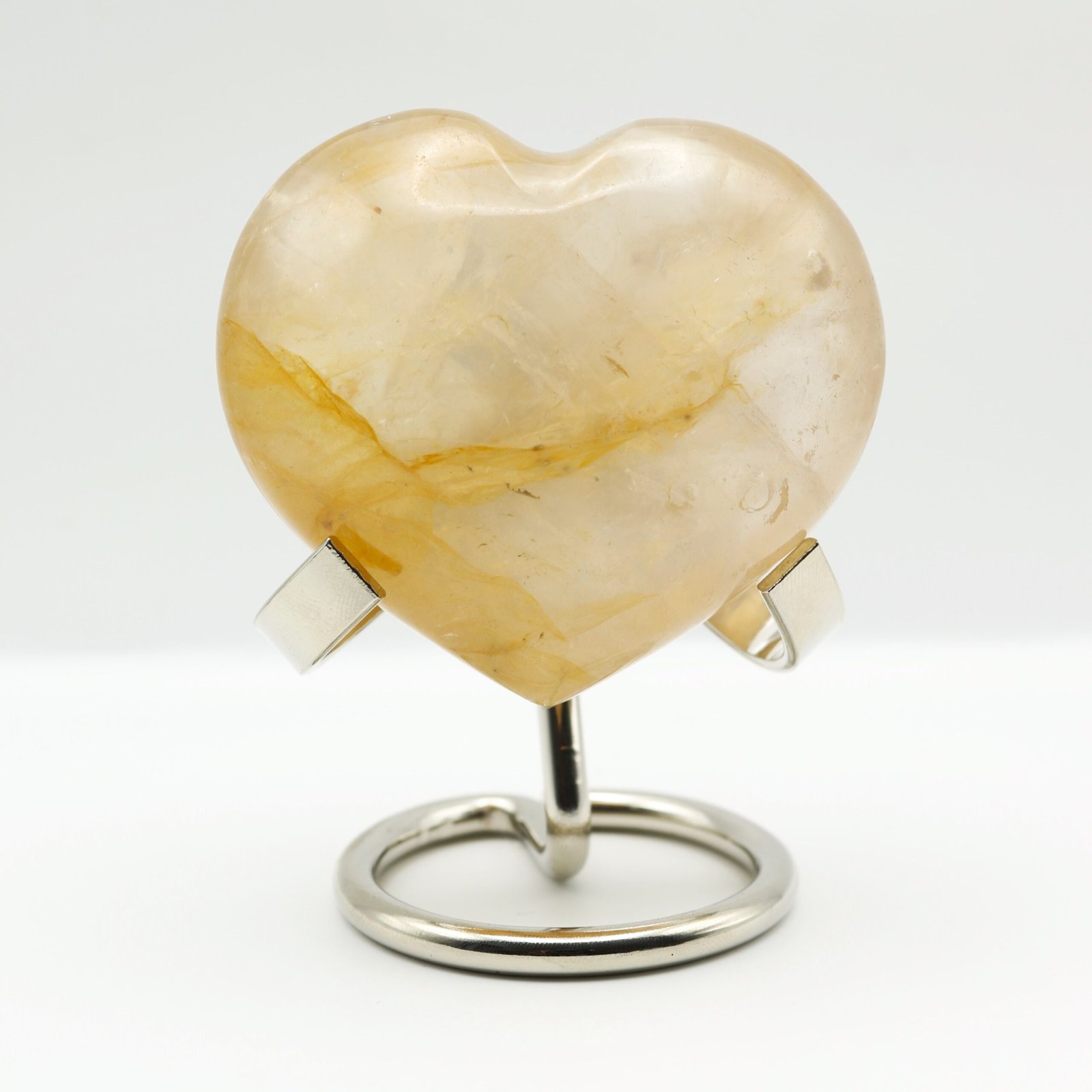 CORAZON CUARZO SANANDOR 7CM_5 Corazón mineral de cuarzo sanador pieza única