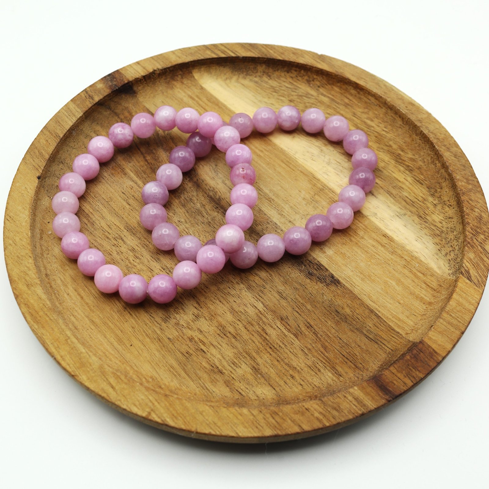 Pulsera de kunzita natural 6 mm Trece Elementos