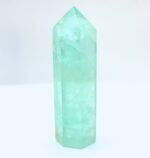 Punta mineral de fluorita verde pieza única