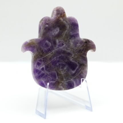 Mano de Fátima de amatista natural pieza única