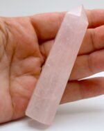 Punta mineral de cuarzo rosa pieza única